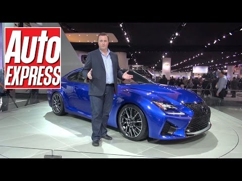 Lexus RC F at the Detroit Motor Show 2014 - Auto Express