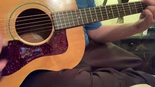 Video thumbnail for Guild jf4 1993 westerly built jumbo mahogany arch back strumming by Guild Acoustics Blake