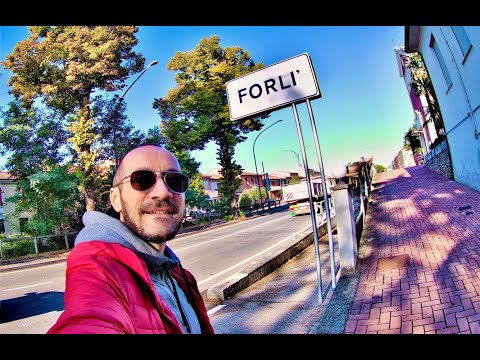 A piedi a Forlì (lungo la storica via Emilia)!!!