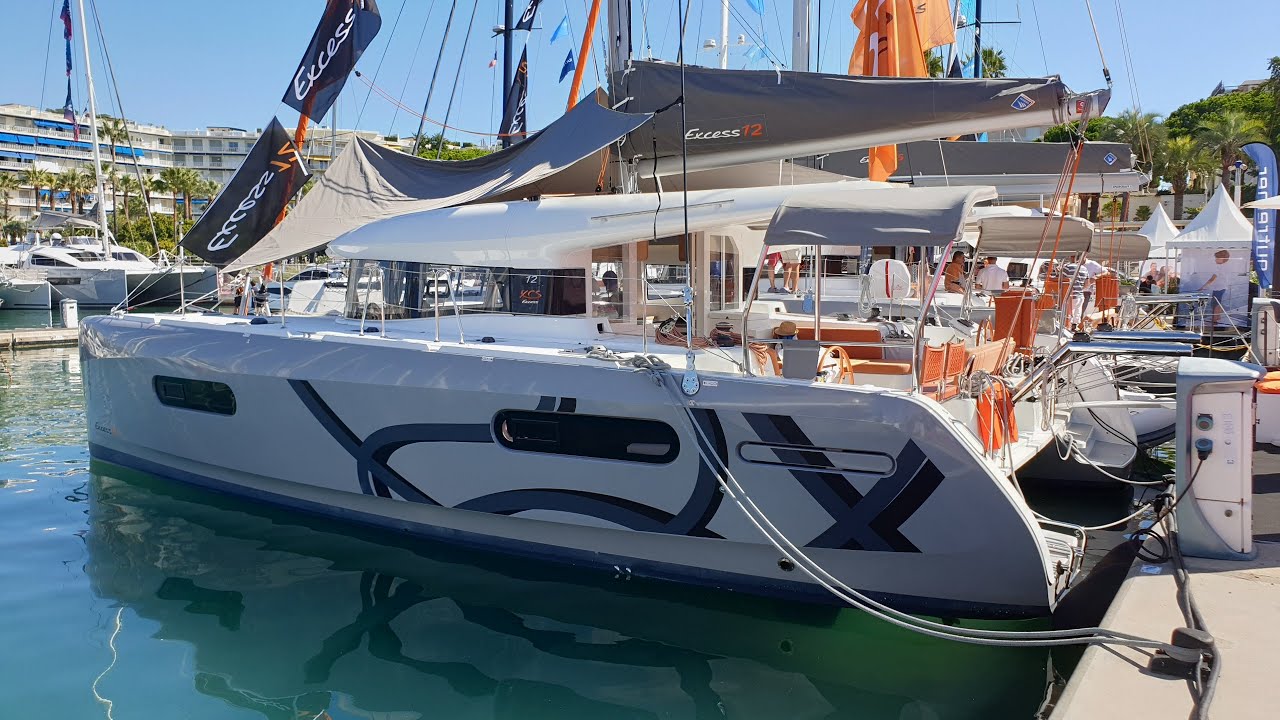 Excess 12 Catamaran - World premiere at Cannes 2019!