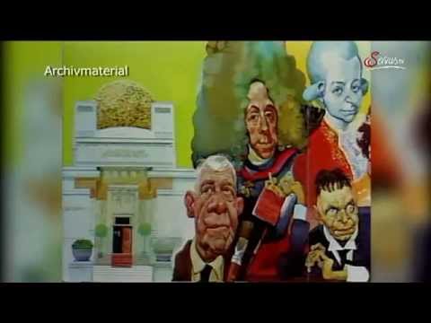 Im Karikaturmuseum Krems an der Donau  (Österreich)