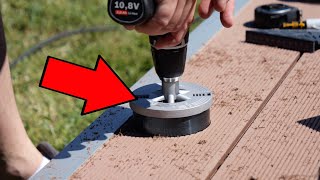 Terrassen Beleuchtung für Holzterrasse selber einbauen (Plug & Shine)