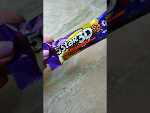#39 🍫Cadbury 5 Star 3D | Cadbury Milk Chocolate + Caramel + Soft Chocolaty Centre + Crunchy Crispies
