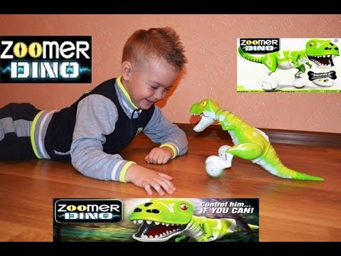 Динозавр 'БУМЕР' ZOOMER Dino Интерактивный Робот JURASSIC WORLD