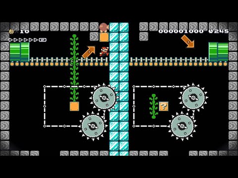 Super Mario Maker 2 - W3-4 The Mirror.. by ItsMatth3w - No Commentary