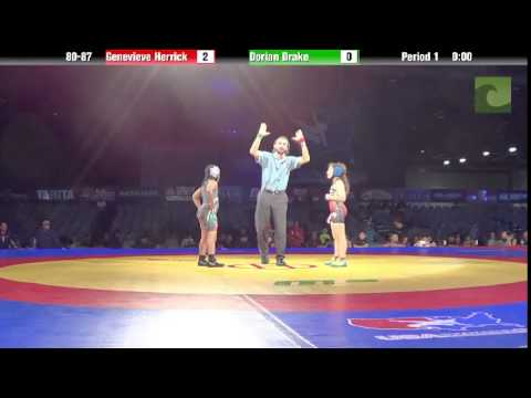 INTERMEDIATE 80-87 - Genevieve Herrick vs. Dorian Drake