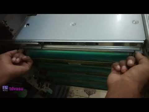 How to remove Drums from Konica bizhub c 6500 5500 6501 6000 7000 | how to fix drums in Konica 6500