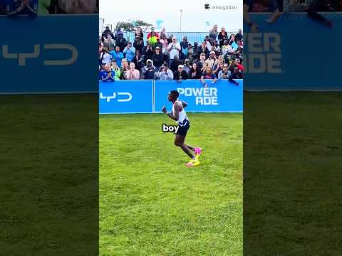 🏃‍♂️He wins the race by crawling to the finish line