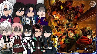 Hashira + Tanjiro & Tamayo react to Infinity Castle