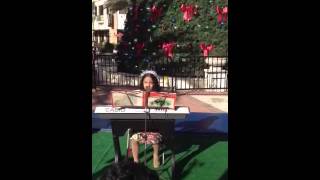 Lynette, 1st time performing piano in public