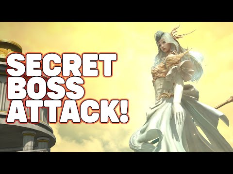 Secret Boss Attack in FFXIV Thaleia Alliance Raid!