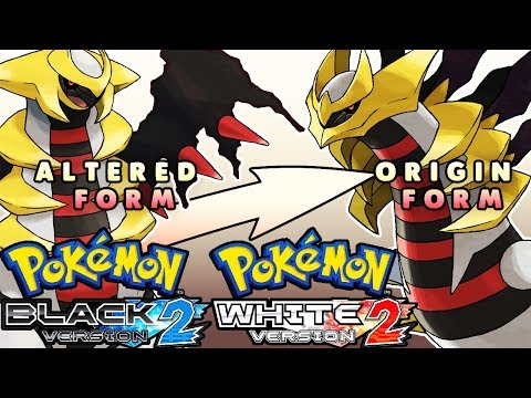 Pokemon Black 2 & White 2 - How to Change Giratina Form