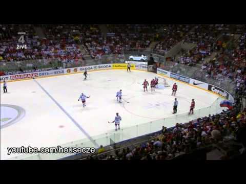 Kanada - Rusko: čtvrtfinále MS v hokeji 2011 (obsáhlý sestřih)
