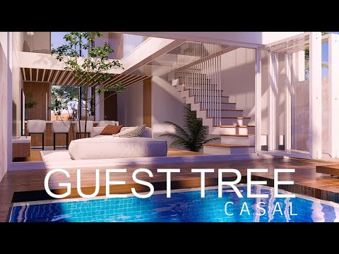 LOFT MINIMALISTA MODERNO 5 x 8 + ALBERCA / HOUSE TOUR