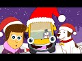 Wheels On The Bus Christmas Song HooplaKidz