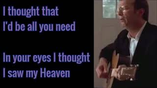 Eric Clapton - Blue Eyes Blue Lyrics