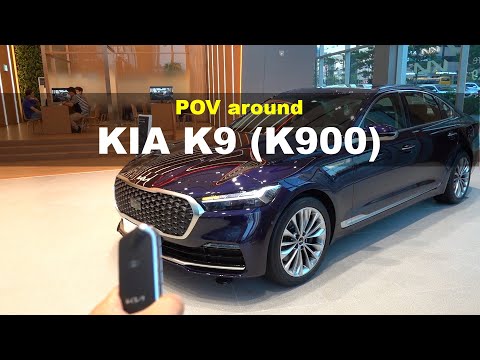 The new KIA K9 K900 POV exterior and interior