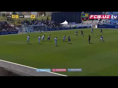 Team of Barca B | Ferran Jutgla super goal! 6:2