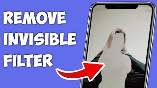 How To Remove Invisible Filter In TikTok!