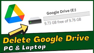 How to Remove Google Drive from Laptop and PC | Delete Google Drive from Desktop
