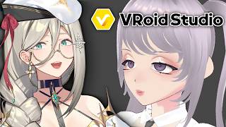 VRoid beginner tries modeling hair for the first time!