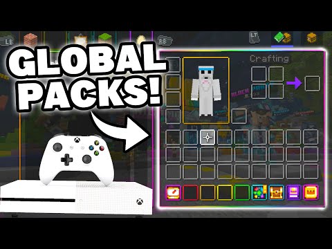 NEW How To Get Custom GLOBAL Texture Packs On Minecraft Xbox! Working April 2023!