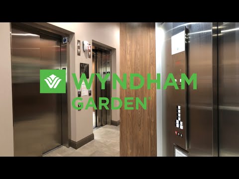 RARE Brand New & EPIC Schindler 3300 Traction Elevators-Wyndham Garden Hotel-Sacramento, CA