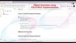 Download the video "Object Dtection using YOLO-NAS:Implementation -2"