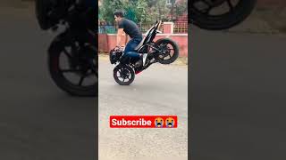 Best Bike stunt.... whatsapp status😍😍😍 !! bike stunt tik tok video / #Bikerider / #Shorts #memes