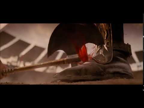 Maximus Alan Partridge has just put his foot on a SPIKE