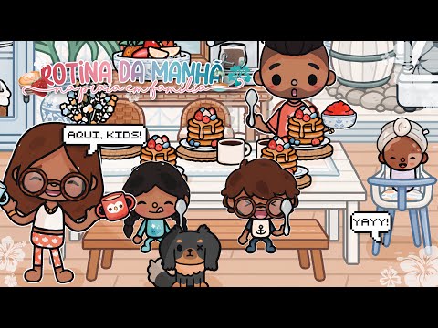 Morning Routine at the Beach 🍓🌞 *with voice 🎙* | Mary plays 🌺🦀