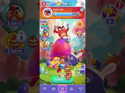 Angry Birds Dream Blast levels 163 to 166