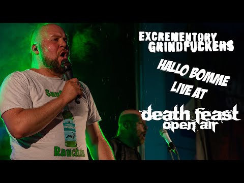 Excrementory Grindfuckers - Hallo Bomme (Live at Death Feast Open Air 2021)