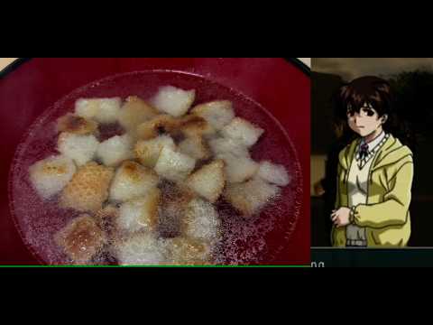 I made NANAO'S BREAD AND WATER SOUP from R.A.D. (ROBOT ALCHEMIC DRIVE) (PS2, 2002)