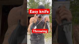 Easy knife throwing