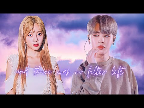 jimin x dreamcatcher ● and there was no filter left