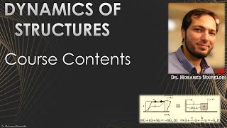 Structural Dynamics-Course Contents- Dr. Noureldin