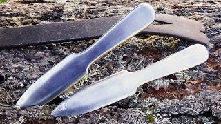 How To Turn a 3 Dollar Pry Bar Into a Throwing Knife