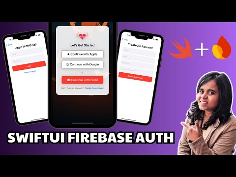 SwiftUI Firebase Auth with MVVM – Email Login FREE + Apple & Google Sign-In