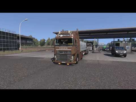 ETS2 "Drumuri Europene" Limoges(F) - Pau(F) ProMod 2.16 Volvo FH 460