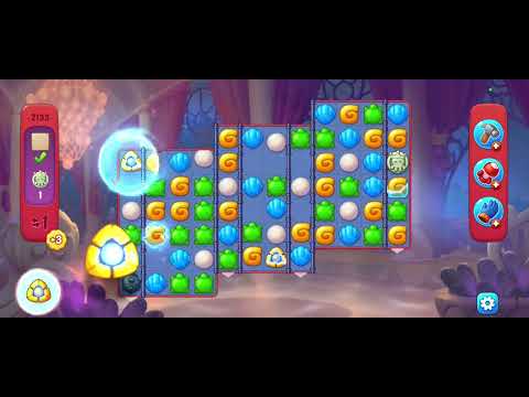 Fishdom gameplay level 2133