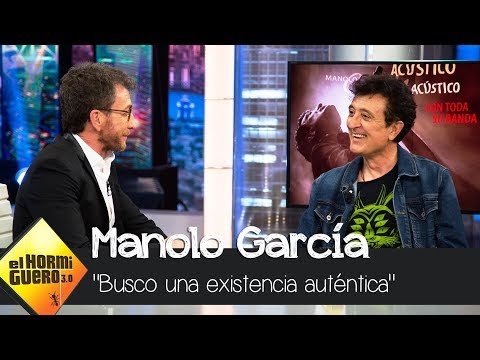 Manolo García y su rechazo a la tecnología: "Busco una existencia auténtica" - El Hormiguero 3.0