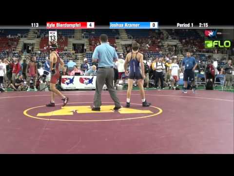 Cadet 113 - Kyle Bierdumpfel (New Jersey) vs. Joshua Kramer (Arizona)