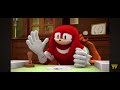 5 Versions Of Knuckles Approves Meme Template