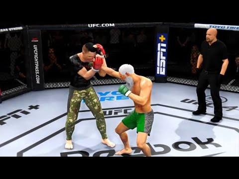 Superboy vs. Old Bruce Lee - EA sports UFC 4
