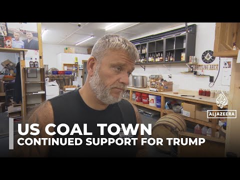 Trump backers stand firm in coal town: Voters keep support despite economic hardship