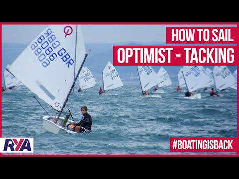 HOW TO SAIL - OPTIMIST TACKING - with Double Olympic Medallist Shirley Robertson