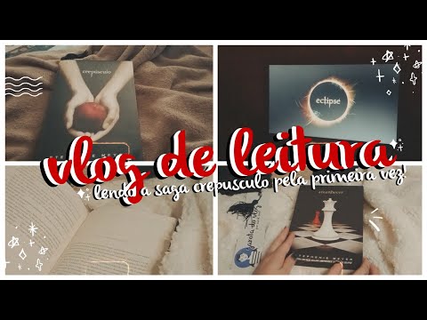 📹 VLOG DE LEITURA #44 | lendo a saga crepúsculo, team jacob e eclipse conseguiu me traumatizar! 🧛👀