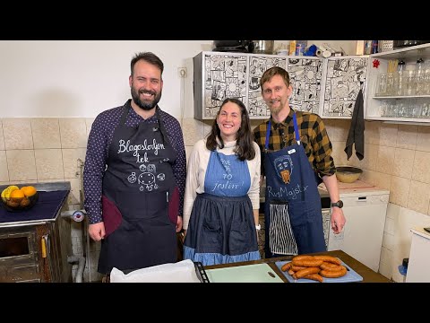 Blagoslovljen tek - Punjene kobasice i pita s višnjama obitelji Rusan