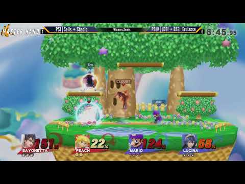 MHM 3-18 [Wii U] - PSI | Sells + Shadic (Red) vs PBLK | JDB! + BSG | Erulasse (Blue) - Winners Semi